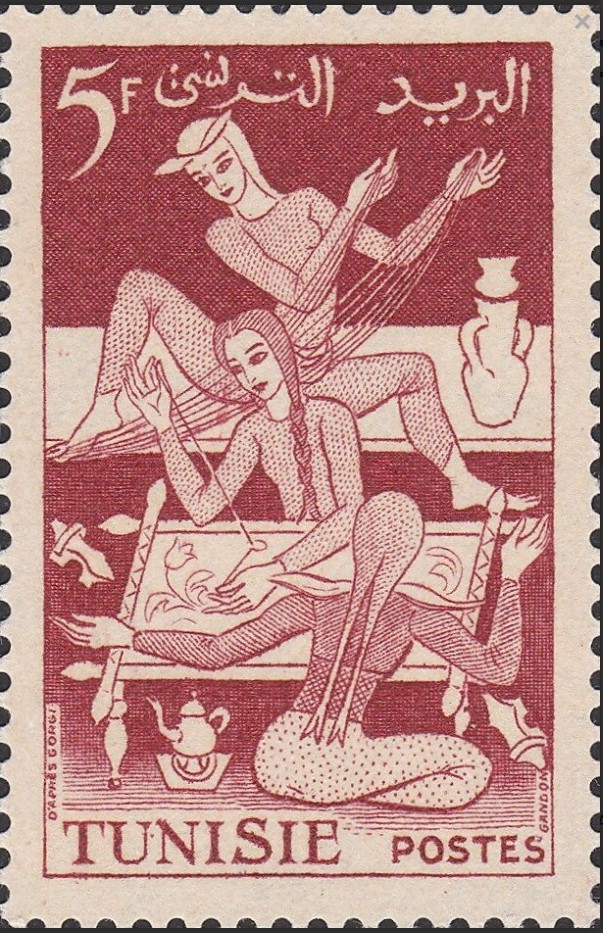 Les métiers - Brodeuses