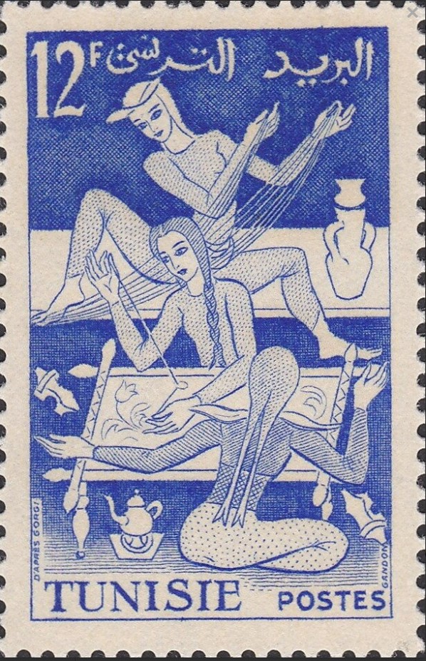 Les métiers - Brodeuses