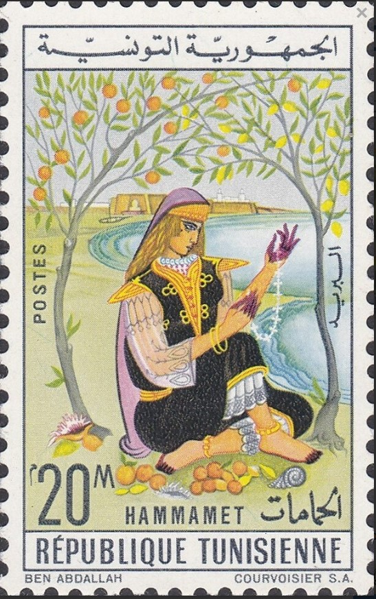 Costumes régionaux. Hammamet