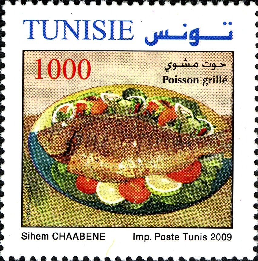Plats de Tunisie Poisson Grillé